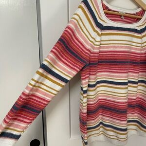 Llbean’s dolman sleeve cotton sweater.